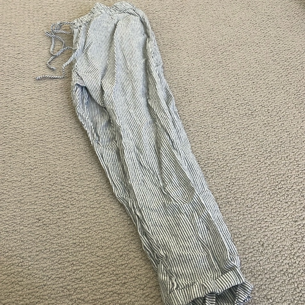 J.crew linen pants 10